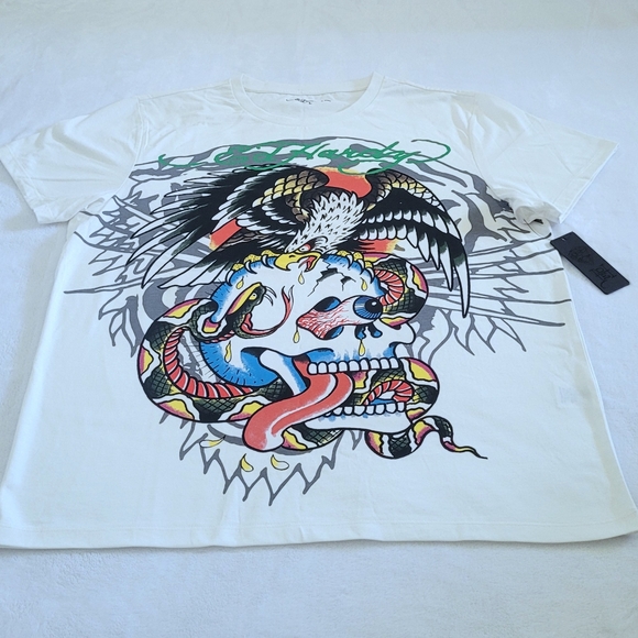 Ed Hardy Skull💀, Eagle🦅 and Snake🐍 Graphic Tee👕  - NWT - Picture 13 of 14